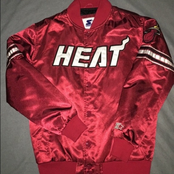 miami heat satin jacket